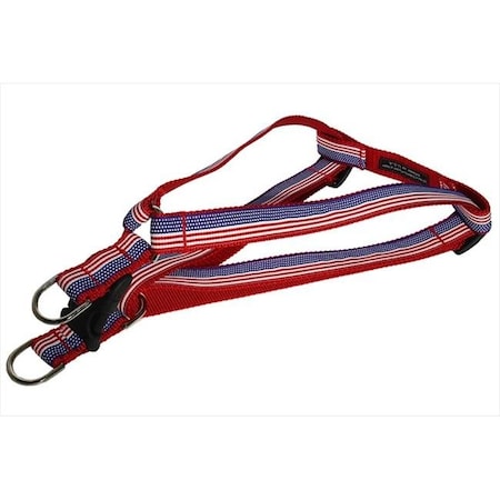 Sassy Dog Wear Sassy Dog Wear AMERICAN FLAG4-H American Flag Dog Harness - Large AMERICAN FLAG4-H